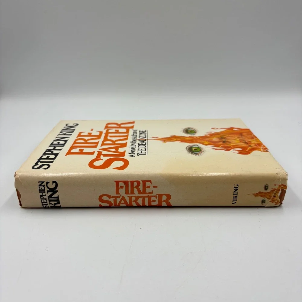 Stephen King Firestarter Book Adult Good Hardcover Book Club Edition 1980